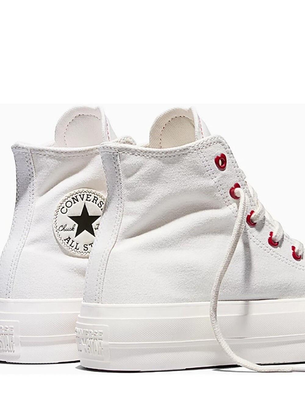 Converse Chuck Taylor All Star Hearts Hi Lift VDay Shoes - Picture 6 of 11